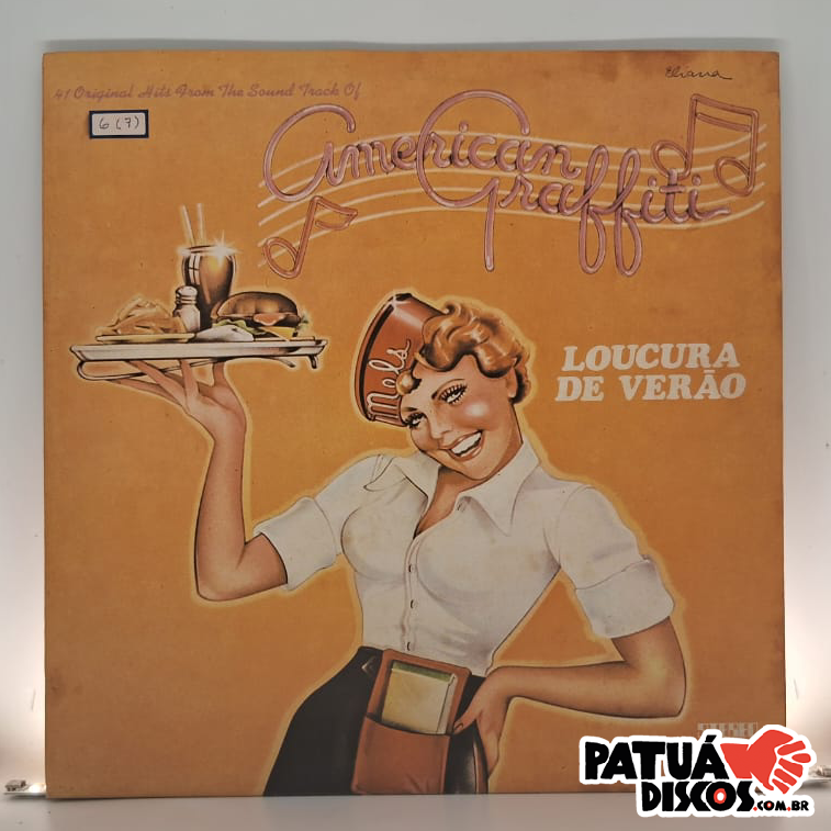 Vários Artistas - Trilha Sonora Original Do Filme "Loucuras De Verão" (41 Original Hits From The Sound Track Of American Graffiti) - 2XLP