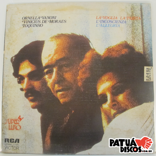 Ornella Vanoni - Vinicius De Moraes - Toquinho - La Voglia La Pazzia L'Incoscienza L'Allegria - LP