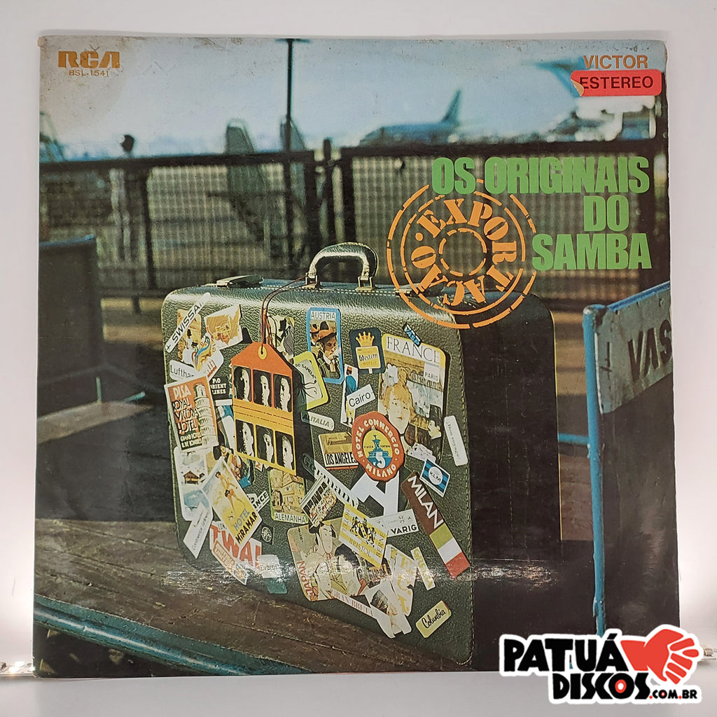 Os Originais Do Samba - Exportação - LP – Patuá Discos