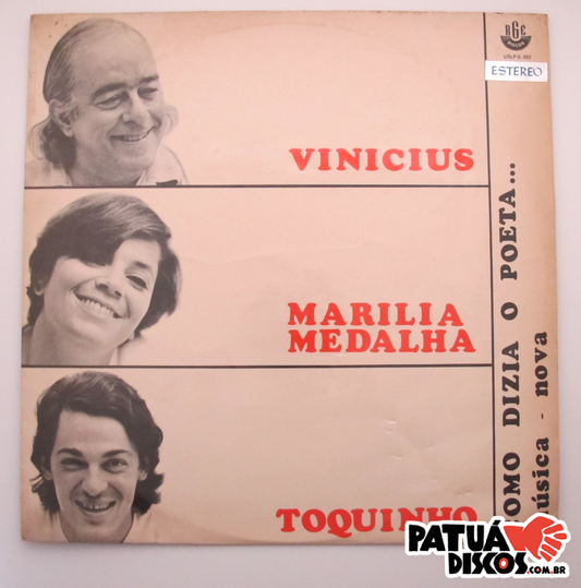 Vinicius, Marilia Medalha, Toquinho - Como Dizia O Poeta... - LP