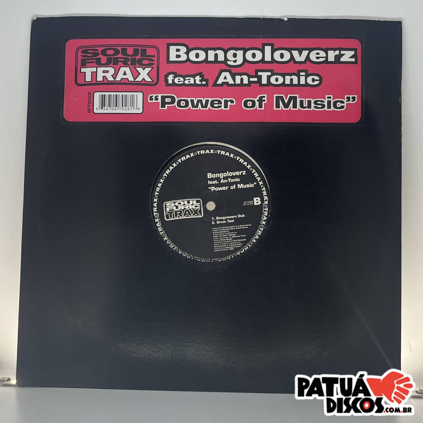 Bongoloverz Featuring An-Tonic - Power Of Music - LP