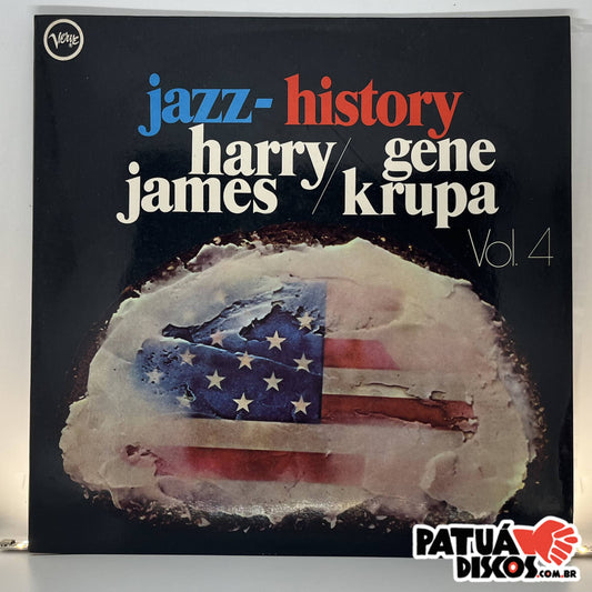 Harry James, Gene Krupa - Jazz History Vol. 4 - LP