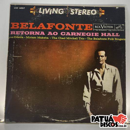 Harry Belafonte - Belafonte Returns To Carnegie Hall - 2XLP