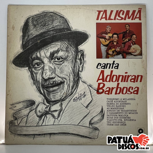 Talismã - Talismã Canta Adoniran Barbosa - LP