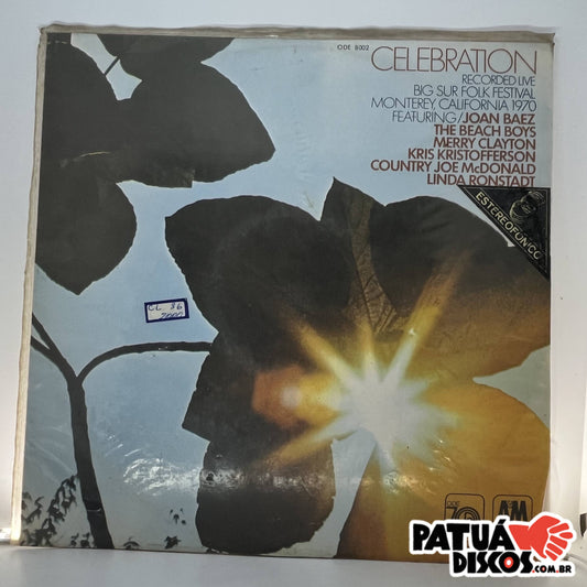 Vários Artistas - Celebration Recorded Live Big Sur Folk Festival Monterey, California 1970 - LP