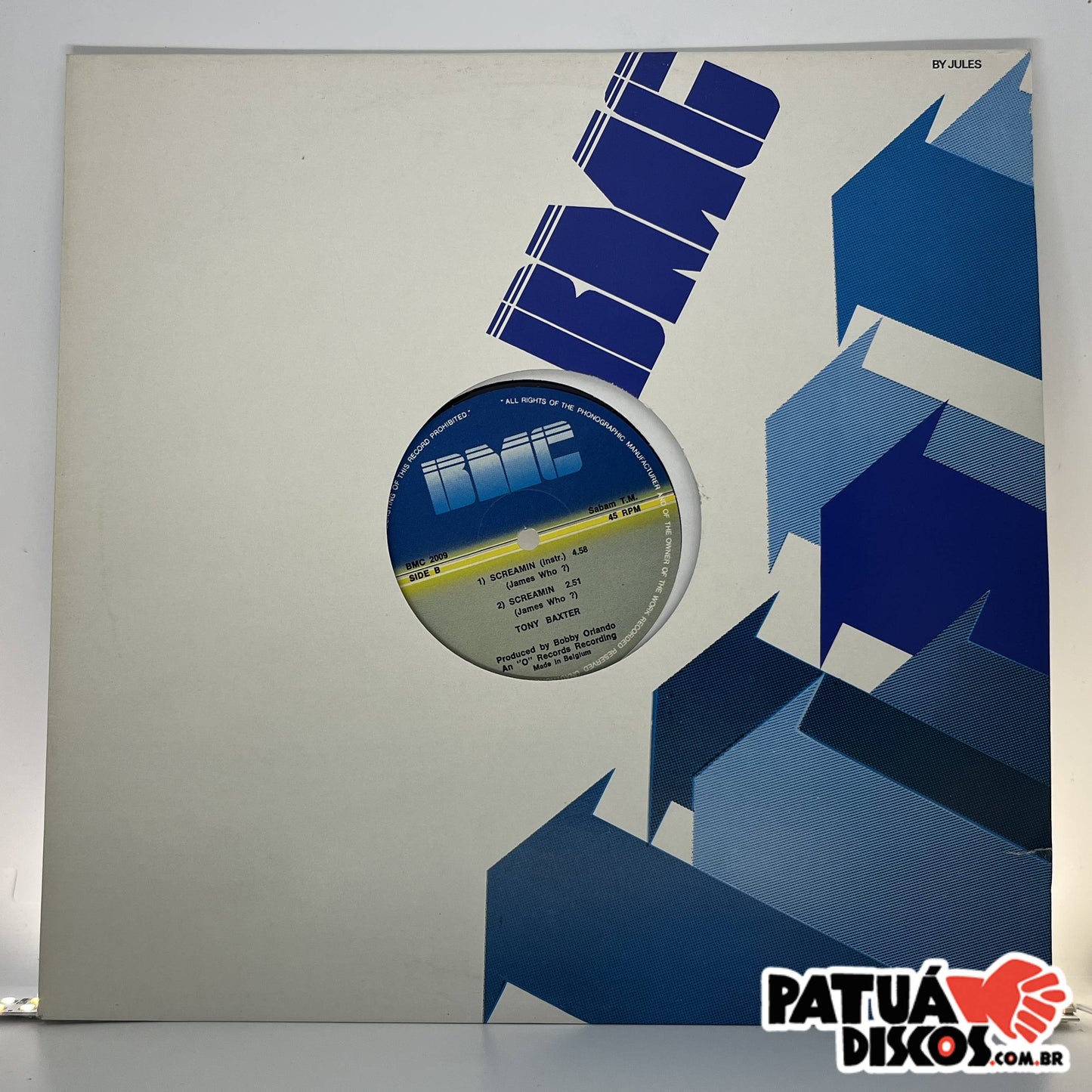 Tony Baxter - Screamin' - LP