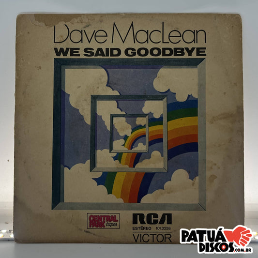 Dave McLean - We Said Goodbye - 7"