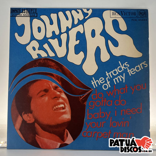 Johnny Rivers - The Tracks Of My Tears - 7"