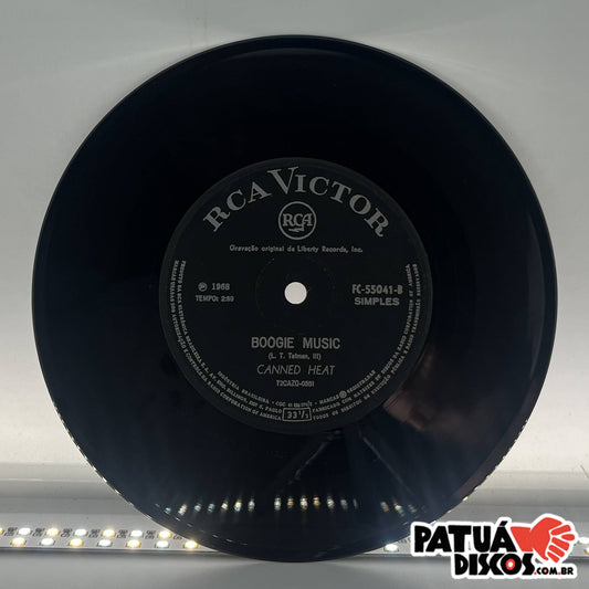 Canned Head - On The Road Again / Boogie Music - 7"