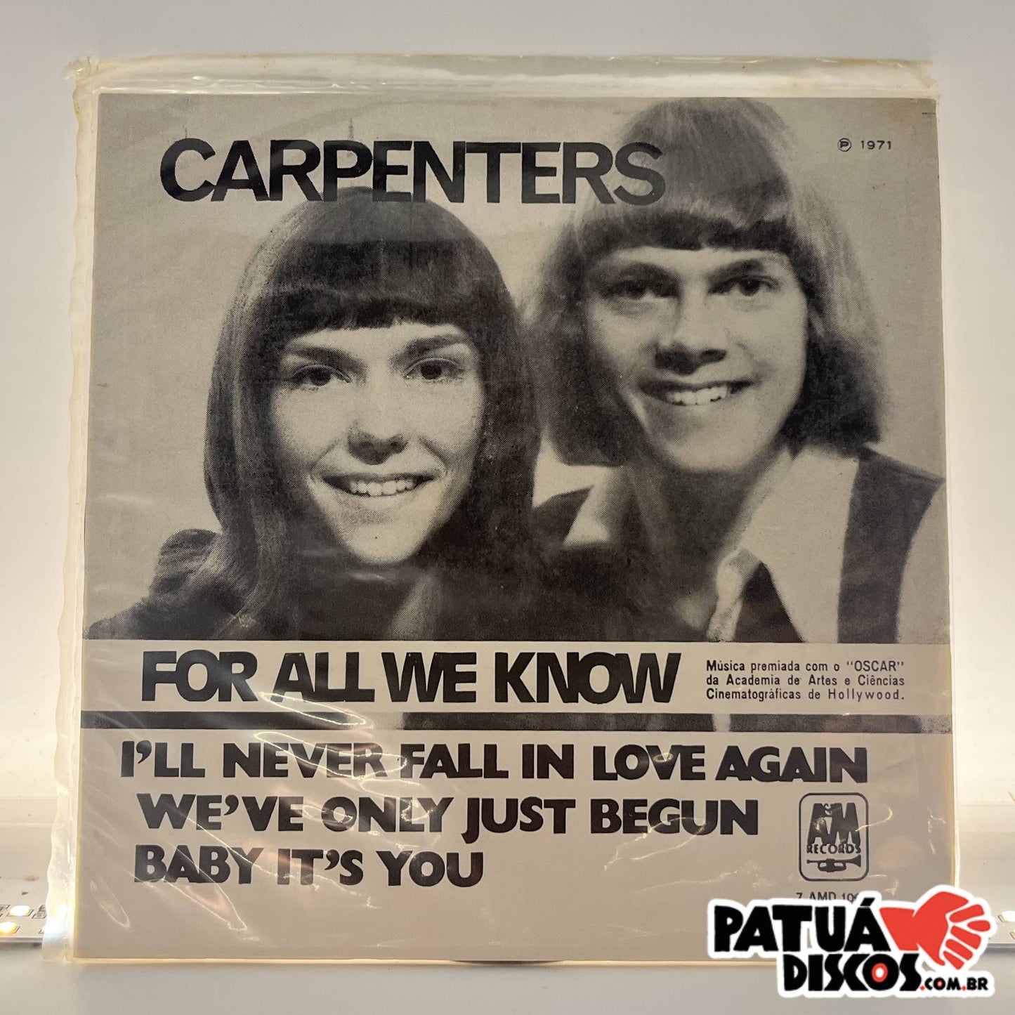 Carpenters - For All We Know - 7"