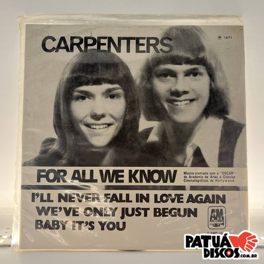 Carpenters - For All We Know - 7"