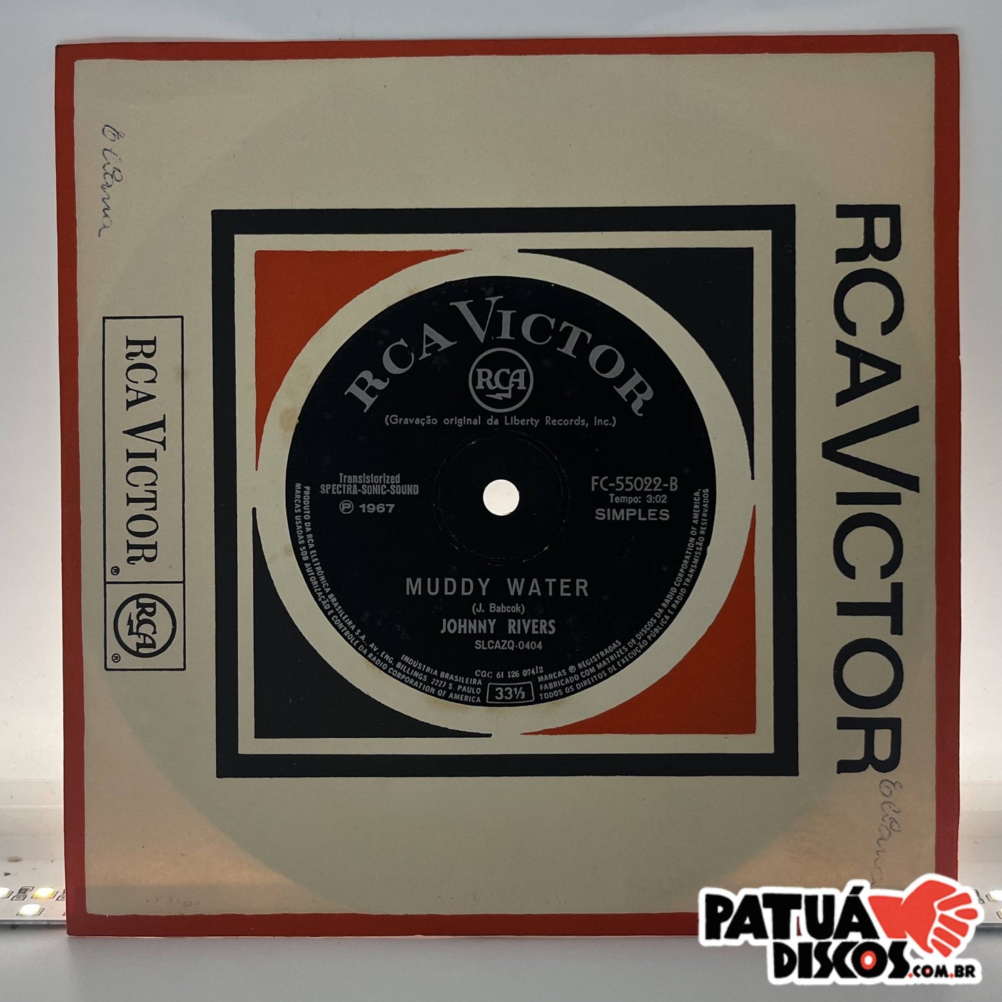 Johnny Rivers - Poor Side Of Town - 7"