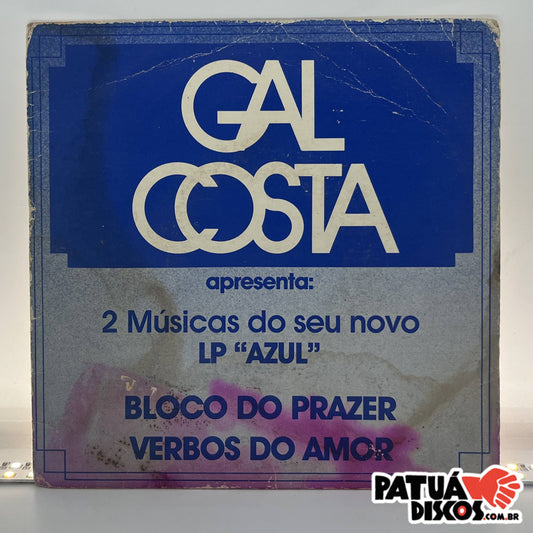 Gal Costa -  Apresenta: 2 Músicas Do Seu Novo LP "Azul" - 7"