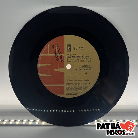 Blitz -  Você Não Soube Me Amar - 7"