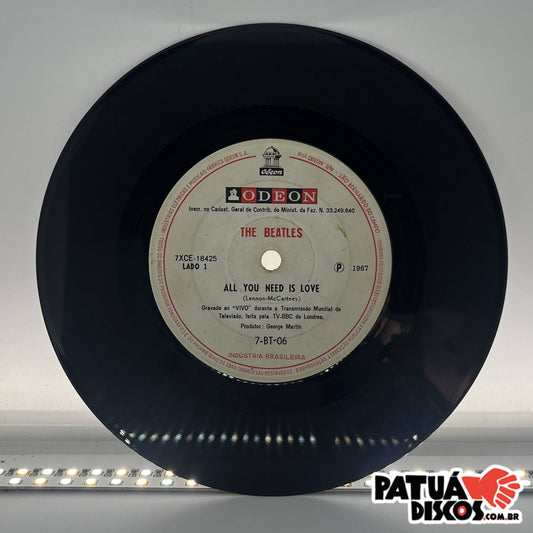 The Beatles - All You Need Is Love - 7"