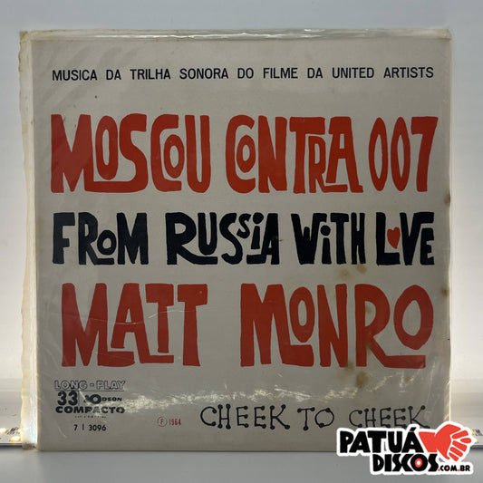 Matt Monro - Moscou Contra 007 - 7"