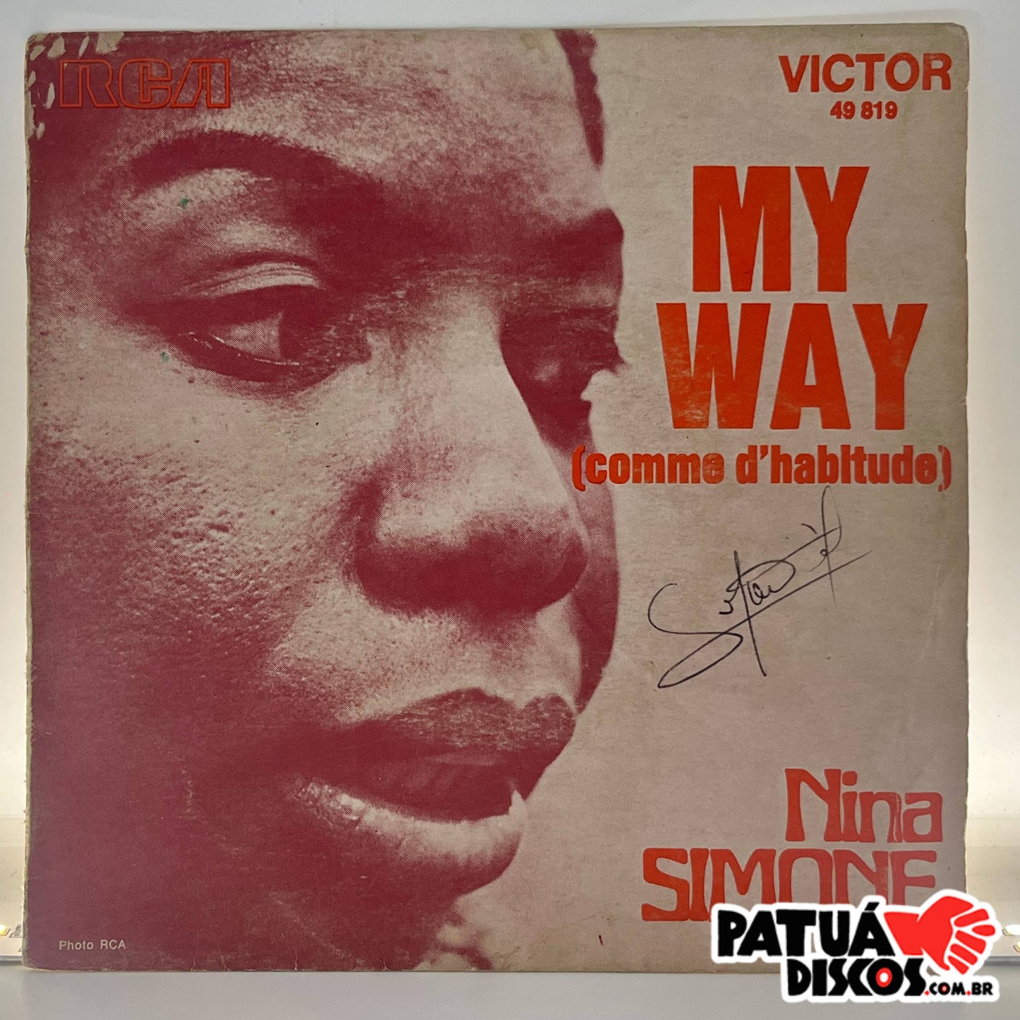 Nina Simone - My Way (Comme D'habitude) - 7"