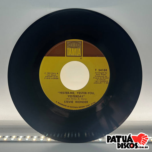 Stevie Wonder - Yester-Me, Yester-You, Yesterday - 7"