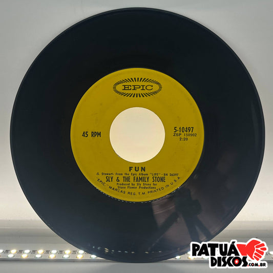 Sly & The Family Stone - Hot Fun In The Summertime - 7"
