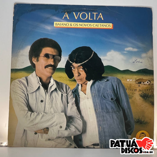 Baiano &amp; Os Novos Caetanos - A Volta - LP