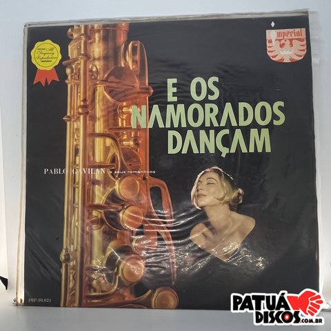 Pablo Gavilán E Seus Românticos - E Os Namorados Dançam - LP
