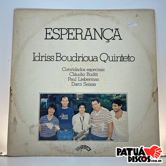 Idriss Boudrioua Quinteto - Esperança - LP