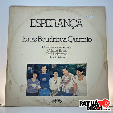 Idriss Boudrioua Quinteto - Esperança - LP