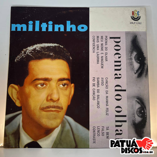 Miltinho - Poema Do Olhar - LP