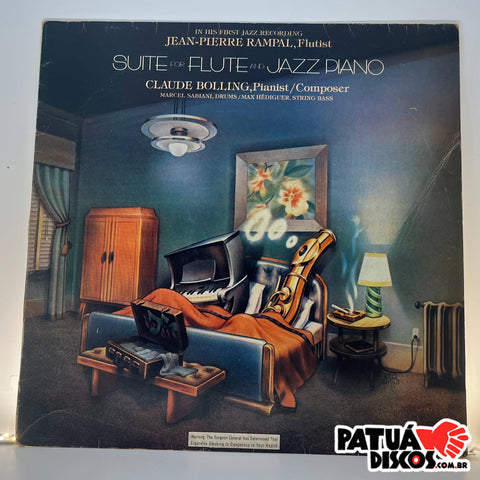 Jean-Pierre Rampal / Claude Bolling - Suite For Flute And Jazz Piano - LP