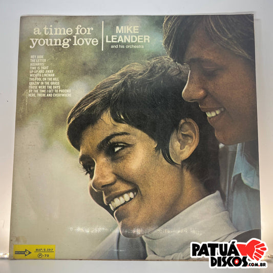 Mike Leander And His Orchestra - A Time For Young Love - LP