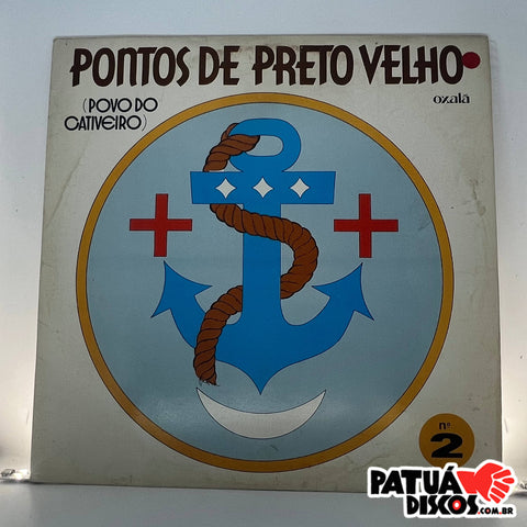 Marina C. Carneiro Com Tenda Mirim - Pontos de Preto Velho (Povo do Cativeiro) Vol. 2 - LP