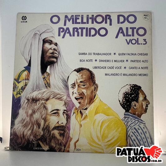 Vários Artistas - O Melhor Do Partido Alto Vol. 3 - LP