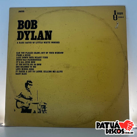 Bob Dylan - A Rare Batch Of Little White Wonder - LP