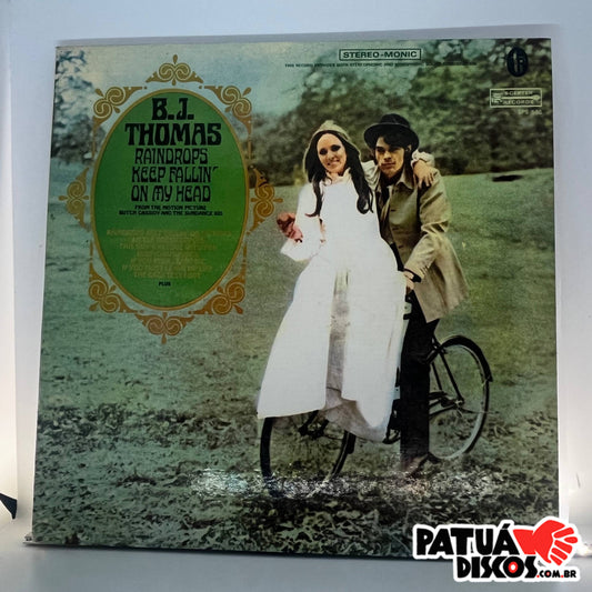 B.J. Thomas - Raindrops Keep Fallin' On My Head - LP