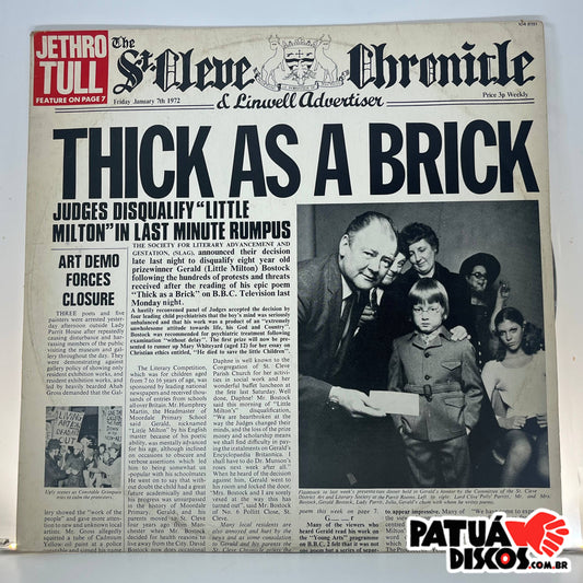 Jethro Tull - Thick As A Brick - LP