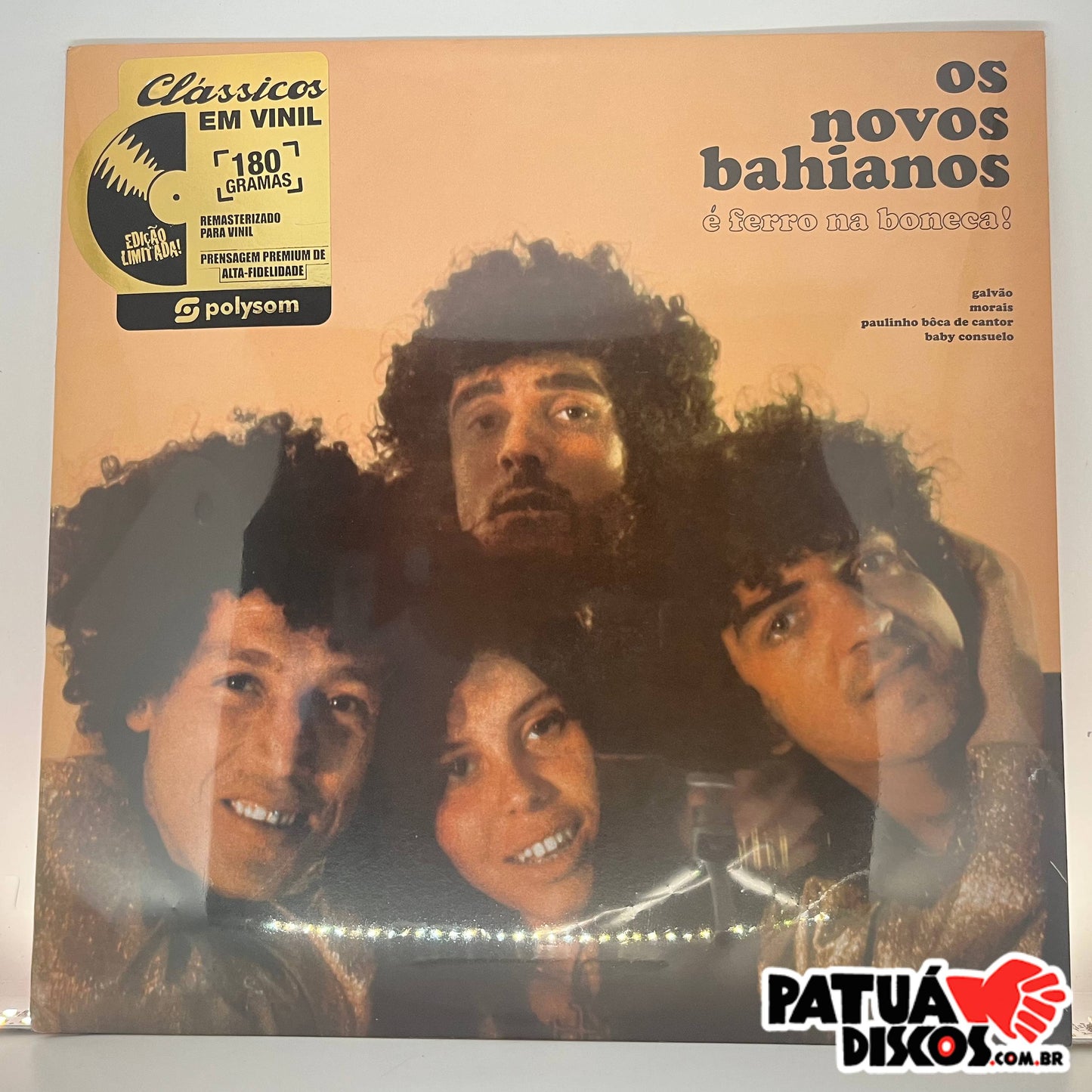 Os Novos Bahianos - É Ferro Na Boneca! - LP