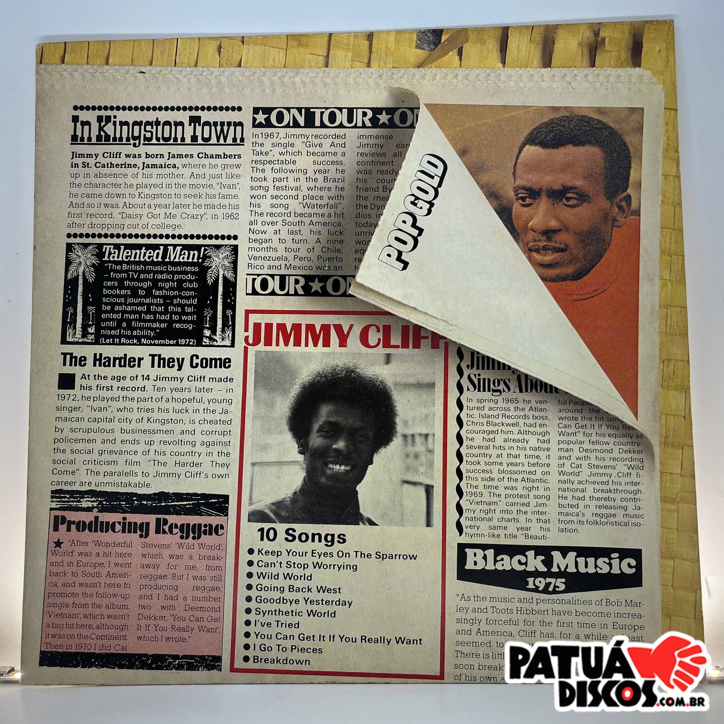 Jimmy Cliff - Pop Gold - Goodbye Yesterday - LP