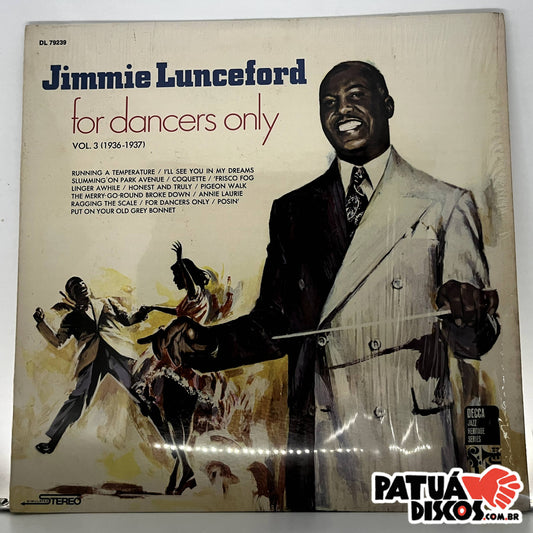 Jimmie Lunceford - For Dancers Only (Vol. 3 1936-1937) - LP