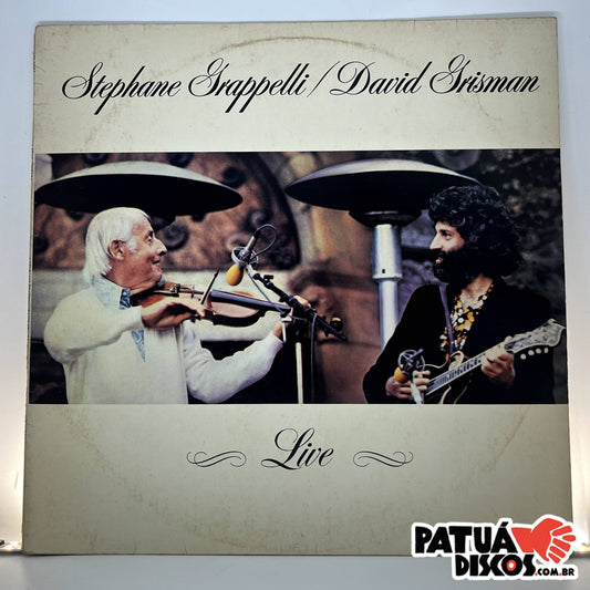 Stephane Grappelli / David Grisman - Live - LP