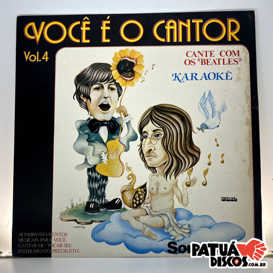 Artista Desconhecido - Você É O Cantor Vol.4 "Cante Com Os Beatles" - LP