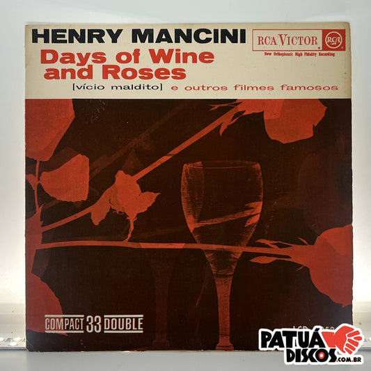 Henry Mancini - Days Of Wine And Roses / Moon River / Baby Elephant Walk / Just For Tonight - 7"