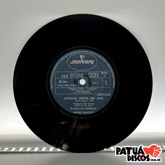 Moms Mabley - Abraham, Martin And John - 7"