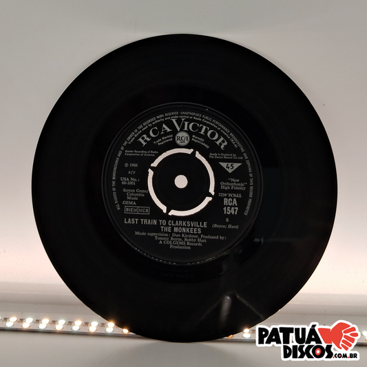 The Monkees - Last Train To Clarksville - 7"