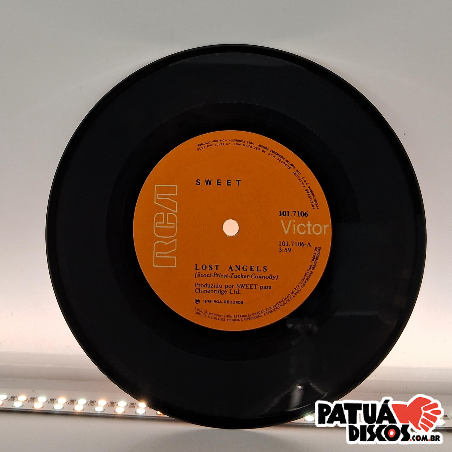 Sweet - Lost Angels / Funk It Up - 7"