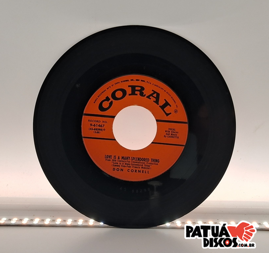 Don Cornell - The Bible Tells Me So / Love Is A Many-Splendored Thing - 7"