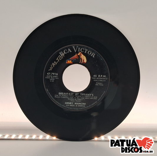 Henry Mancini - Moon River / Breakfast At Tiffany's - 7"