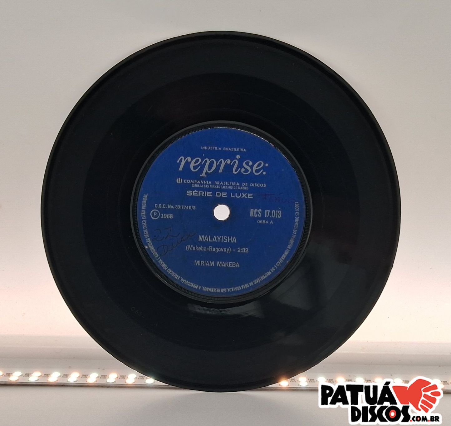 Miriam Makeba - Malayisha / Ring Bell, Ring Bell - 7"