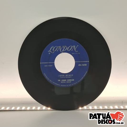 The Lonnie Donegan Skiffle Group - Rock Island Life - 7"