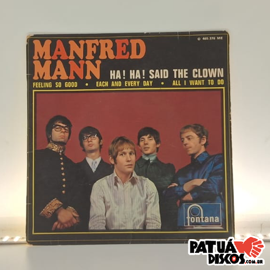Manfred Mann - Ha ! Ha ! Said The Clown - 7"