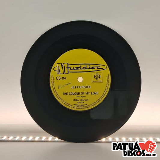 Jefferson - The Colour Of My Love - The Colour Of My Love - 7"